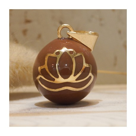 Little Bola Fleur de Lotus Chocolat